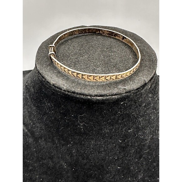 Antique Vintage Sterling Silver Infant Baby Bracelet Anklet Adjustable - Picture 4 of 9